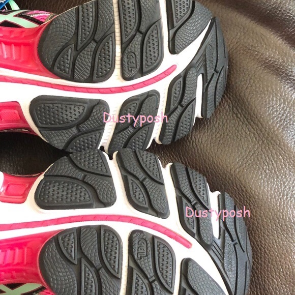 Asics Gel Nimbus 16 Running Sneakers Shoe Pink 7.5 - Picture 4 of 5